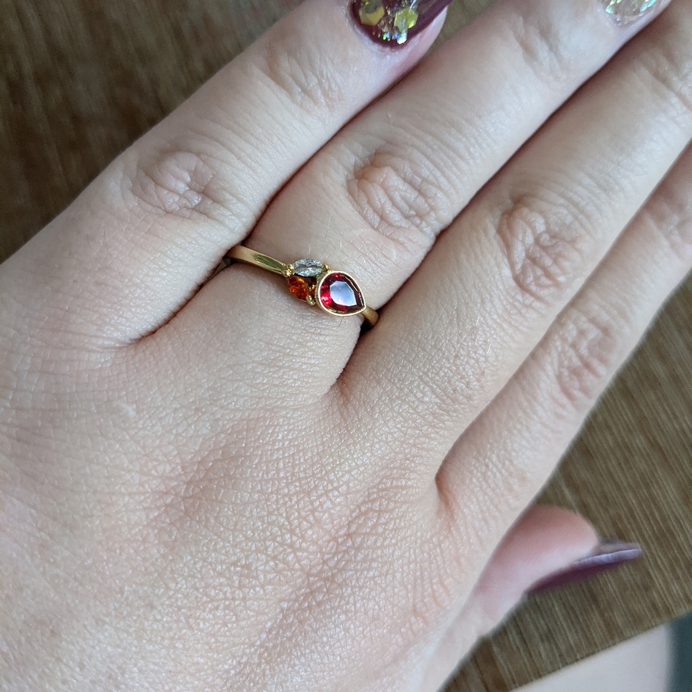 Fragrant Jewels Crackling Campfire Collection ring